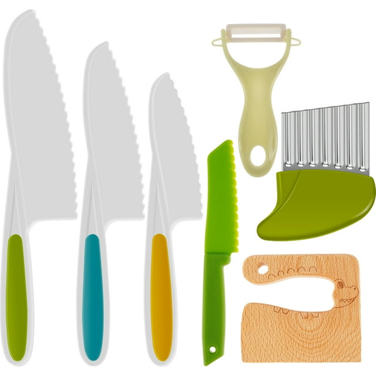 Toddler-Safe Knife Set