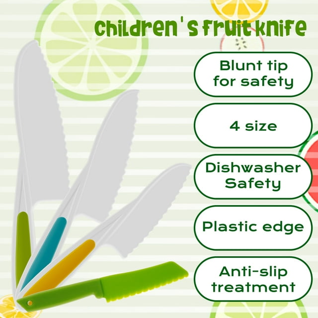 Toddler-Safe Knife Set