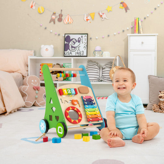 Toddler Push Walker Activity Center