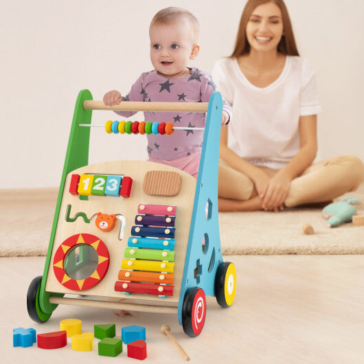 Toddler Push Walker Activity Center