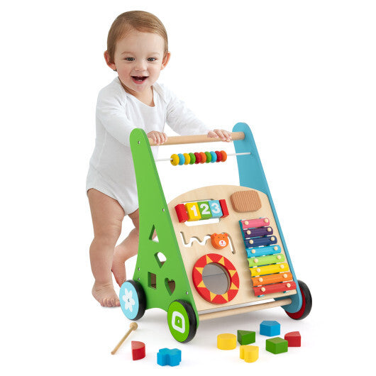 Toddler Push Walker Activity Center